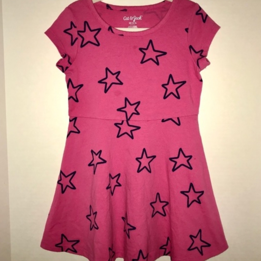 Childrens pink dress.